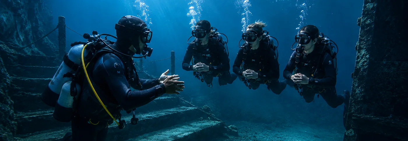 Formation PE40 – formation de plongée avec PHDF à Barrage de l'eau d'heure