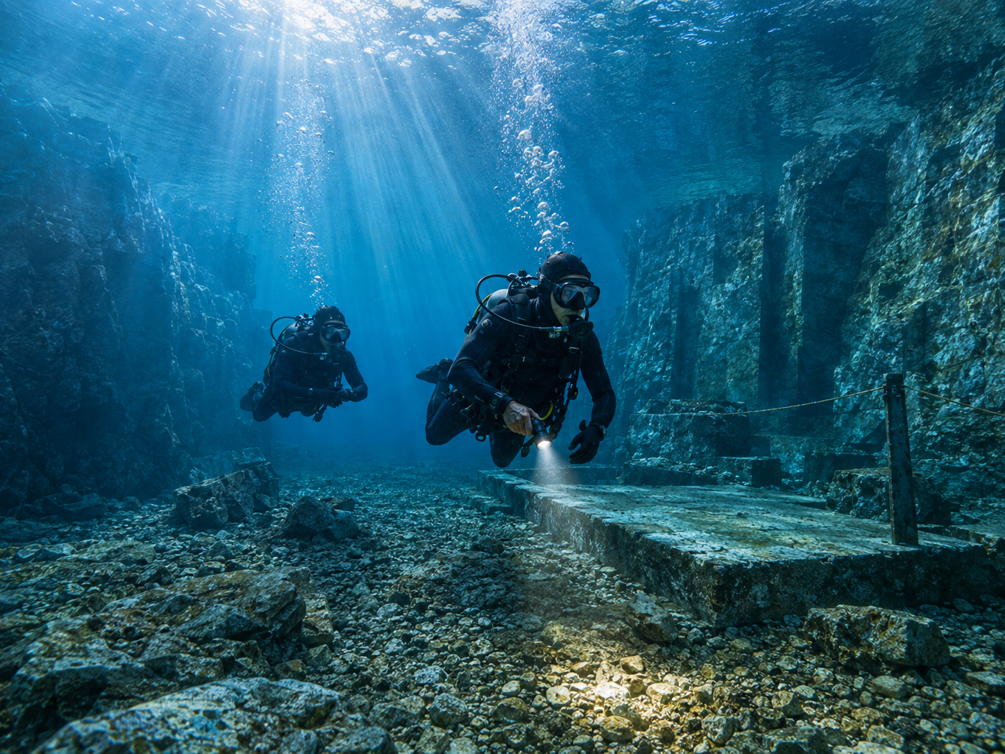Pack premiere bulle – plongée d’exploration avec PHDF à Barrage de l'eau d'heure